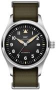 IWC Herreklokke IW326801 Pilots Spitfire Sort/Tekstil Ø39 mm