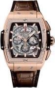 Hublot Herreklokke 641.OX.0183.LR.1104 Big Bang 42Mm Sort/Gummi