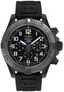 Breitling Herreklokke XB0170E41B1S2 Avenger Hurricane Sort/Gummi Ø50