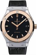 Hublot Herreklokke 542.NO.1181.LR Classic Fusion Sort/Gummi Ø42 mm