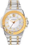 Versace Herreklokke VEDY00519 Chain Reaction Sølvfarget/Stål Ø46 mm