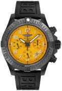 Breitling Herreklokke XB0170E41I1S1 Avenger Hurricane Gul/Gummi Ø50