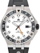 Maurice Lacroix Herreklokke AI6158-SS001-130-2 Aikon Hvit/Gummi Ø43