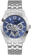 Guess Herreklokke GW0215G1 Vector Blå/Stål Ø44 mm