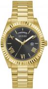 Guess Herreklokke GW0265G3 Connoisseur Sort/Gulltonet stål Ø42 mm