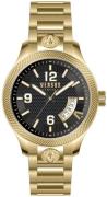 Versus by Versace Herreklokke VSPVT2621 Reale Sort/Gulltonet stål