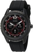 Guess Herreklokke C1002M1 Sort/Gummi Ø44 mm