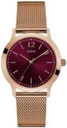 Guess Herreklokke W0921G5 Exchange Lilla/Rose-gulltonet stål Ø42 mm