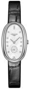 Longines Dameklokke L2.306.4.87.0 Symphonette Sølvfarget/Lær Ø21.9