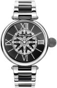 Thomas Sabo Dameklokke WA0298-290-203 Karma Sort/Stål Ø38 mm