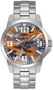 Bulova Herreklokke 76B190 Harley-Davidson Flerfarget/Stål Ø42 mm