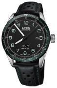 Oris Herreklokke 01 735 7706 4494-Set LS Motor Sport Sort/Lær Ø44 mm