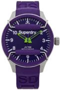 Superdry Herreklokke SYG125U Classic Lilla/Resinplast Ø44 mm