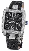 Ulysse Nardin Dameklokke 133-91AC-06-02 Ladies Caprice Sort/Lær Ø34