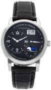 A. Lange & Söhne Herreklokke 192.029 Lange 1 Sort/Lær Ø39 mm