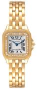 Cartier Dameklokke WJPN0015 Panthere De Hvit/18 karat gult gull