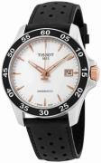 Tissot Herreklokke T106.407.26.031.00 V8 Hvit/Lær Ø42.5 mm