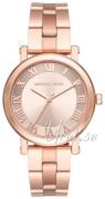 Michael Kors Dameklokke MK3561 Norie Rosegullfarget/Rose-gulltonet