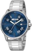 Just Cavalli Herreklokke JC1G165M0055 Young Blå/Stål Ø44 mm