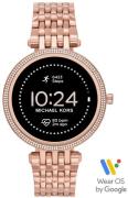 Michael Kors Dameklokke MKT5128 Gen 5E Darci LCD/Rose-gulltonet stål