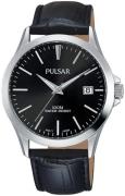 Pulsar Herreklokke PS9457X1 Classic Sort/Lær Ø38 mm