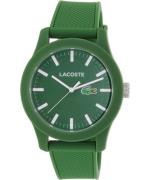 Lacoste 12.12 Herreklokke 2010763 Grønn/Gummi Ø43 mm