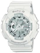 Casio Baby-G Dameklokke BA-110-7A3ER LCD/Resinplast Ø43.4 mm