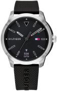 Tommy Hilfiger 99999 Herreklokke 1791622 Sort/Gummi Ø44 mm