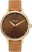 Nixon 99999 Dameklokke A1082804-00 Brun/Lær Ø37 mm