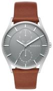 Skagen Holst Herreklokke SKW6264 Grå/Lær Ø40 mm