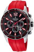 Festina Sport Herreklokke F20376-6 Sort/Gummi Ø47 mm