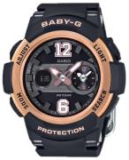 Casio Baby-G Dameklokke BGA-210-1BER Sort/Resinplast Ø46 mm