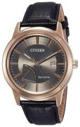 Citizen 99999 Herreklokke AW7013-05H Grå/Lær Ø40 mm