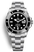 Rolex Submariner Herreklokke 126610LN-0001 Sort/Stål Ø41 mm