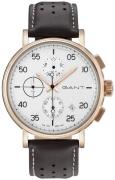 Gant Wantage Herreklokke GT037002 Hvit/Lær Ø45 mm