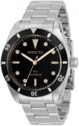 Invicta Pro Diver Herreklokke 31290 Sort/Stål Ø40 mm