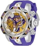 Invicta 99999 Herreklokke 33059 Flerfarget/Gummi Ø52.5 mm