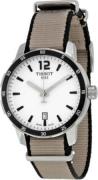 Tissot PRS 200 Herreklokke T095.410.17.037.00 Sølvfarget/Tekstil