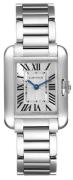 Cartier Tank Anglaise Dameklokke W5310022 Sølvfarget/Stål