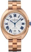 Cartier Cle De Cartier Dameklokke WGCL0020 Sølvfarget/18 karat rosé