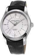 Frederique Constant Classics Herreklokke FC-332S6B6 Sølvfarget/Lær