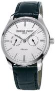 Frederique Constant Classics Herreklokke FC-259ST5B6 Hvit/Lær Ø40 mm