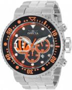 Invicta 99999 Herreklokke 33121 Sort/Stål Ø52 mm