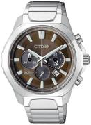 Citizen Titanium Herreklokke CA4320-51W Brun/Titan Ø43 mm