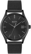 Hugo Boss Commissioner Herreklokke 1513877 Sort/Stål Ø42 mm