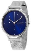 Skagen Anita Dameklokke SKW2391 Blå/Stål Ø34 mm