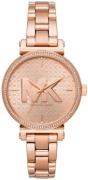 Michael Kors Sofie Dameklokke MK4335 Rosegullfarget/Rose-gulltonet