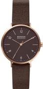 Skagen Dameklokke SKW2971 Aaren Naturals Brun/Lær Ø36 mm