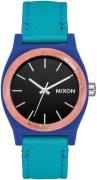 Nixon Dameklokke A11723153-00 Sort/Lær Ø31 mm