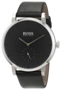 Hugo Boss Herreklokke 1513500 Sort/Lær Ø42 mm